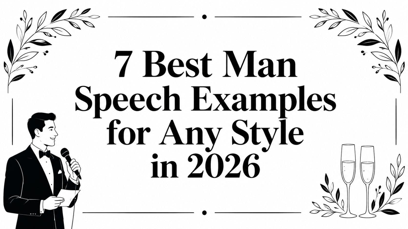 7 Best Man Speech Examples for Any Style in 2026