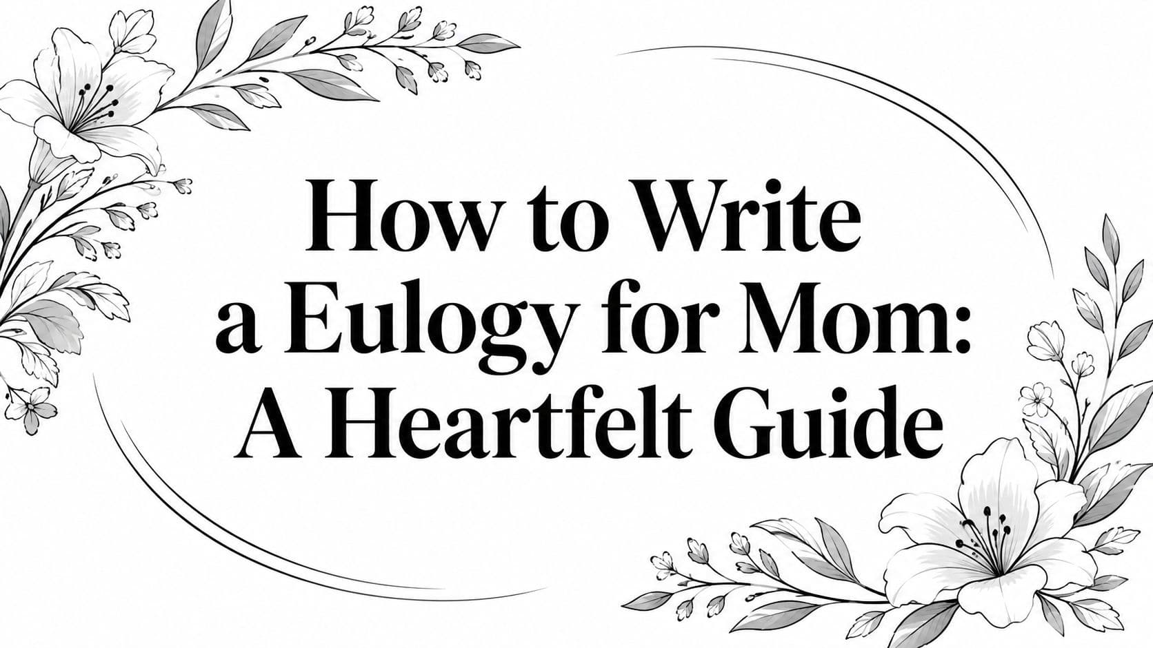 How to Write a Eulogy for Mom: A Heartfelt Guide