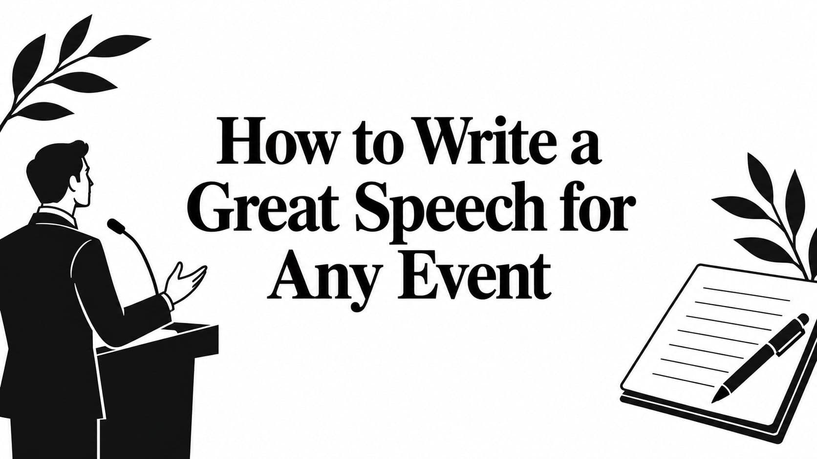 How to Write a Great Speech for Any Event