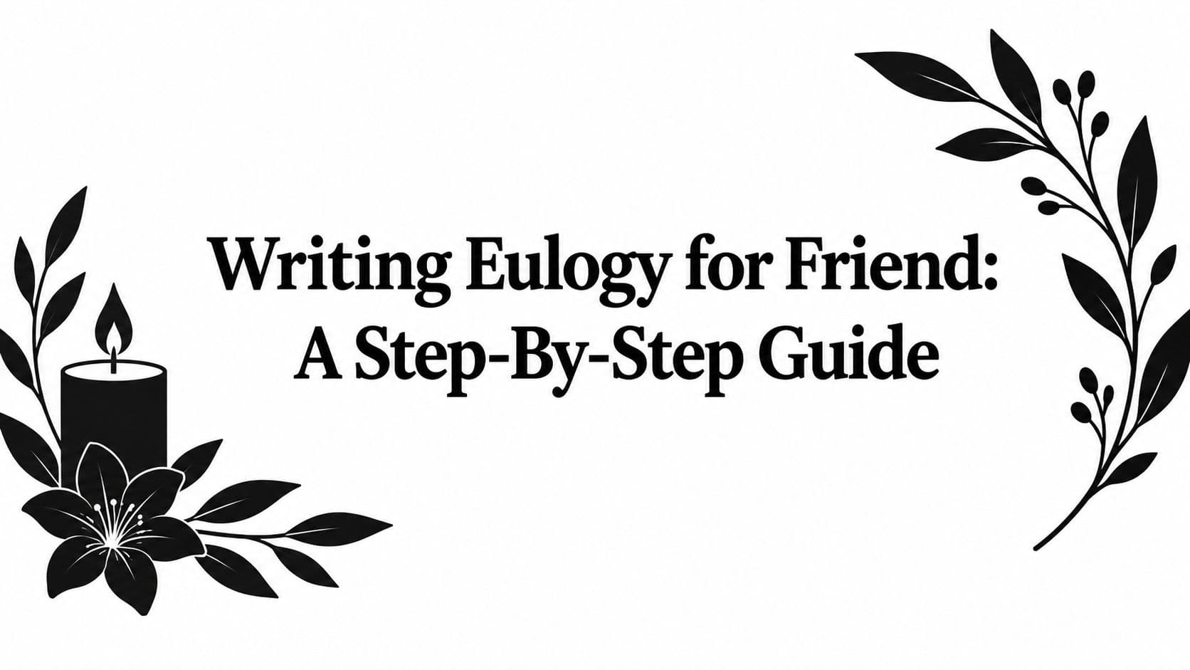 Writing Eulogy for Friend: A Step-By-Step Guide
