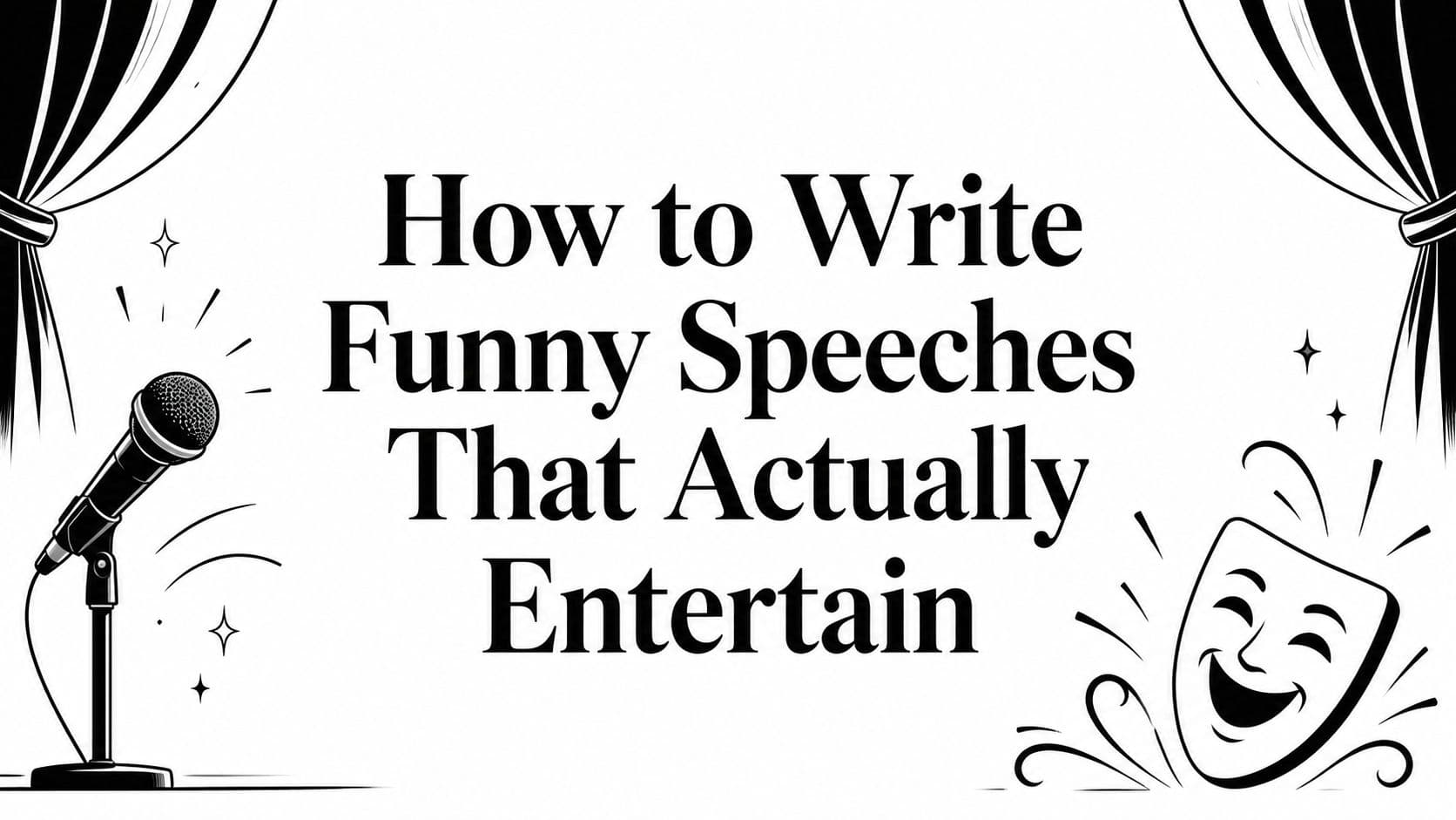 How to Write Funny Speeches That Actually Entertain